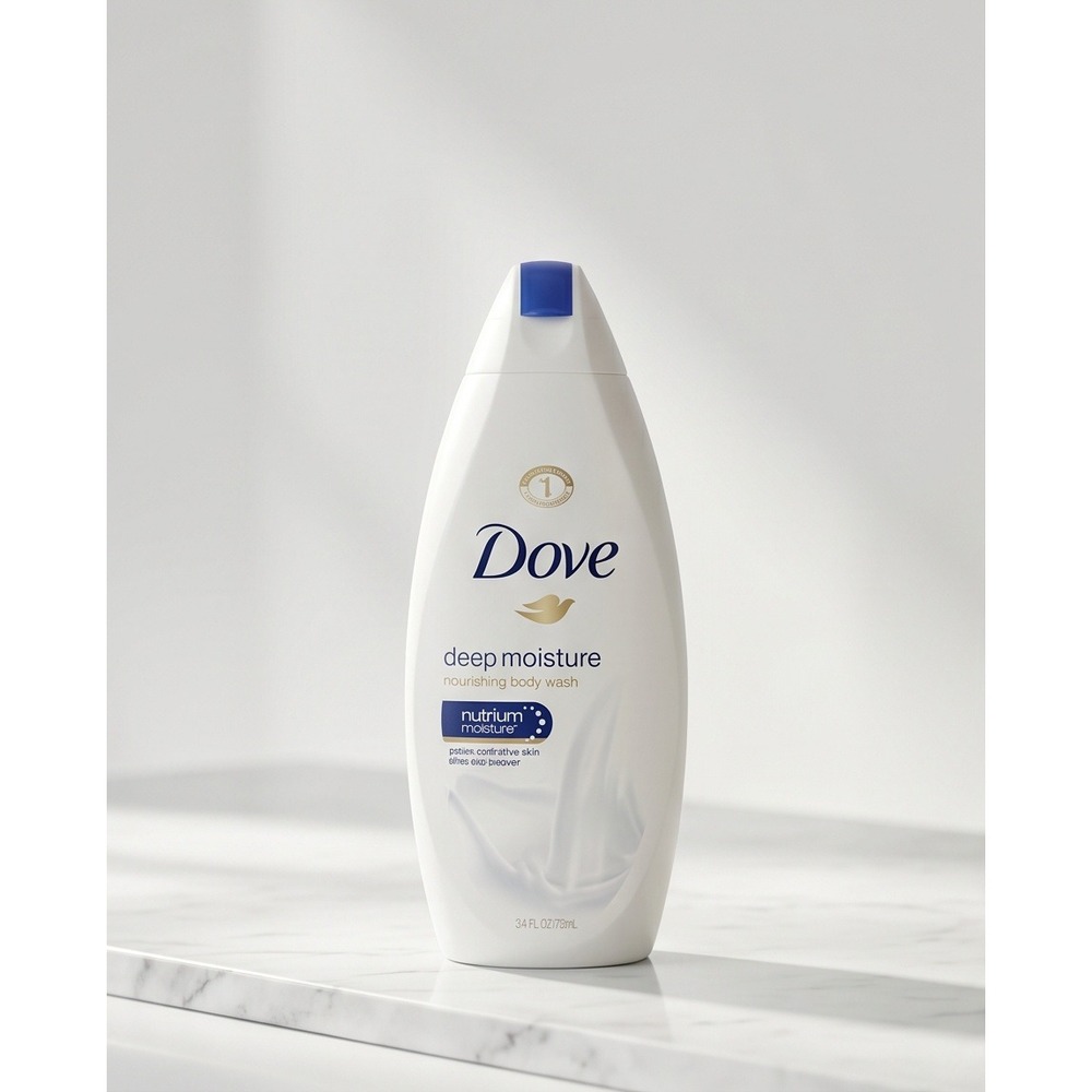 Dove Deep Moisture Nourishing Body Wash Nutrium Moisture 24 fl oz 709ml NEW